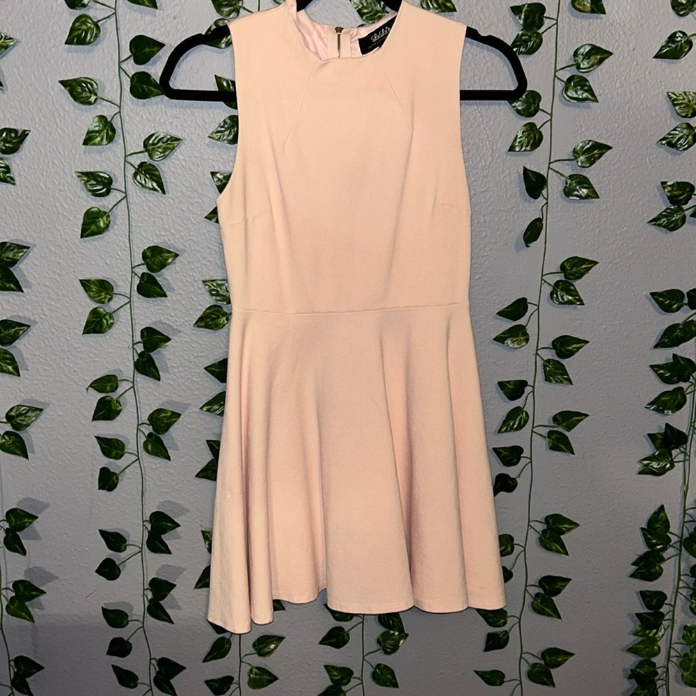 size small pink mini dress